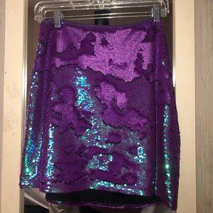 Sequin skirt (L)